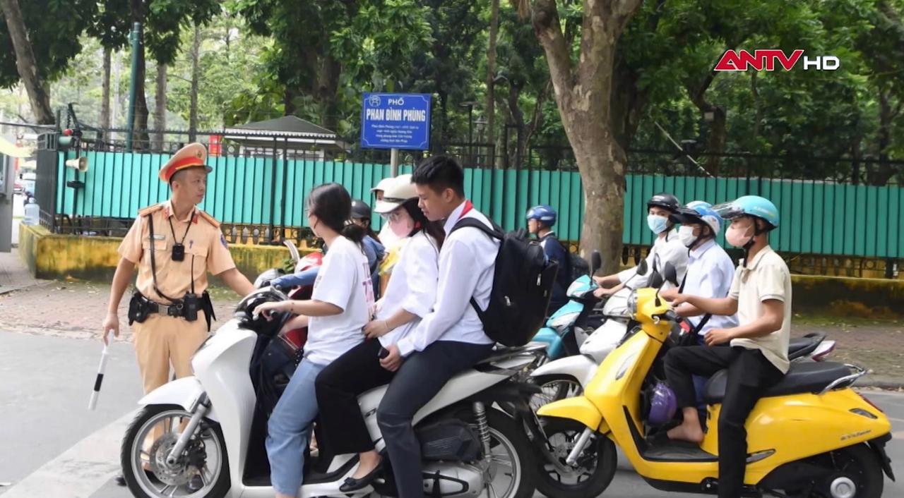 Kéo giảm vi phạm giao thông trong học sinh