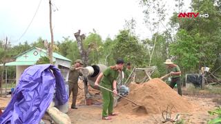 Những căn nhà mới đang dần hình thành ở vùng lũ Xuân Lãnh