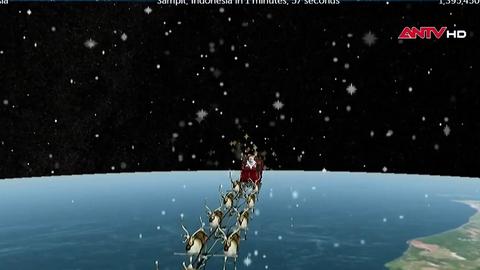 Theo dõi hành trình ông già Noel suốt 70 năm