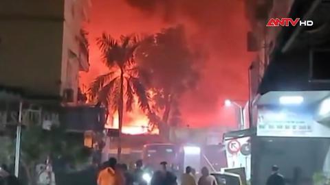 Điều tra nguyên nhân vụ cháy chợ Xanh ở Hà Nội 