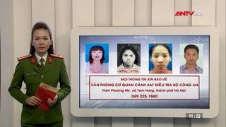 Công an TP Hải Phòng truy nã 4 đối tượng