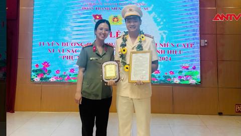 Vợ chồng chiến sĩ công an nhiều lần hiến máu cứu người