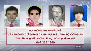 Coong an thành phố Hải Phòng truy nã 2 đối tượng tội giết người