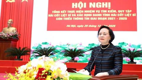 Nâng cao hiệu quả tìm kiếm, quy tập hài cốt liệt sĩ