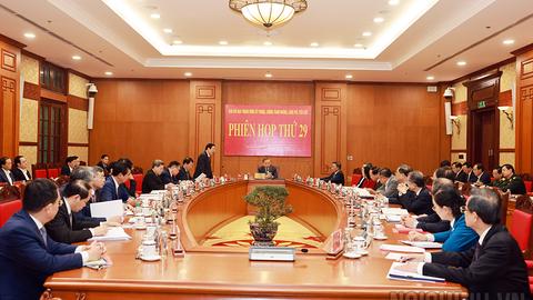 Phiên họp thứ 29 của Ban Chỉ đạo Trung ương về phòng, chống tham nhũng, lãng phí, tiêu cực