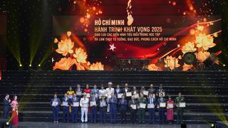 Chương trình nghệ thuật “Hồ Chí Minh - Hành trình khát vọng 2025"