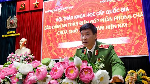 Hội thảo khoa học quốc gia: Bảo đảm an toàn điện góp phần PCCC ở Việt Nam hiện nay