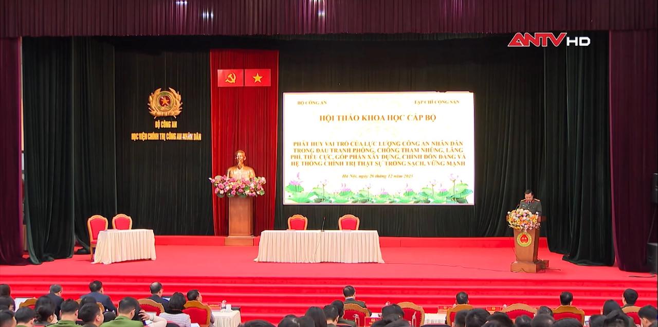 Vai trò của lực lượng CAND trong đấu tranh phòng chống tham nhũng