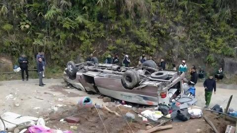 Tai nạn giao thông nghiêm trọng ở Lào Cai, 9 người tử vong 