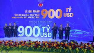 Xuất nhập khẩu cán mốc 900 tỷ USD