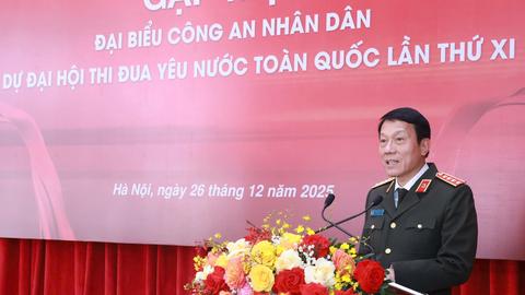 Hoạt động nổi bật của lãnh đạo Bộ Công an tuần qua