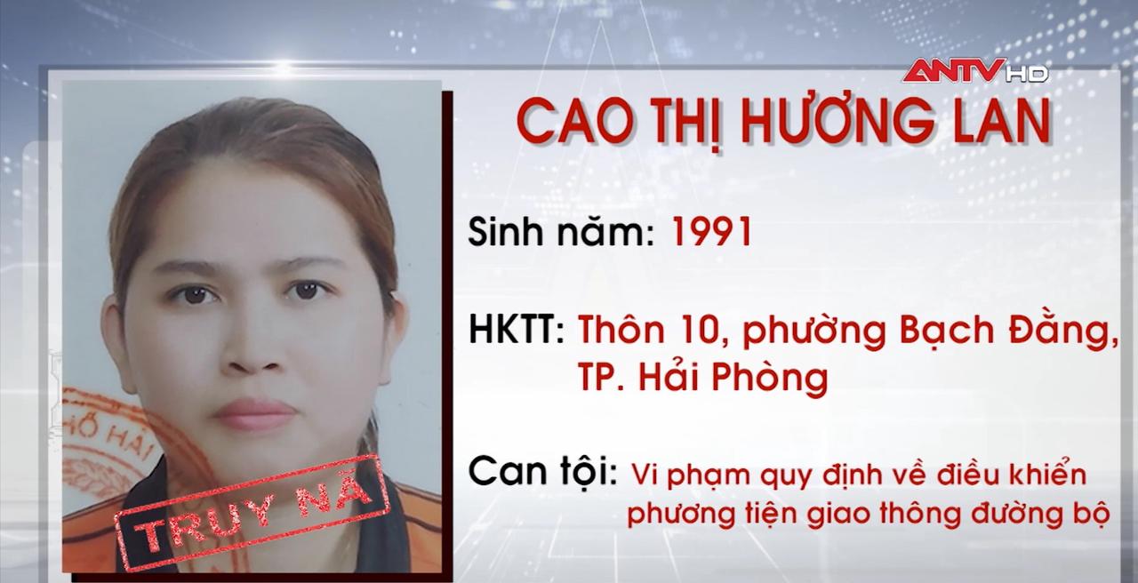 Truy nã 2 đối tượng vi phạm quy định về điều khiển phương tiện giao thông đường bộ Truy nã 2 đối tượng vi phạm quy định về điều khiển phương tiện giao thông đường bộ