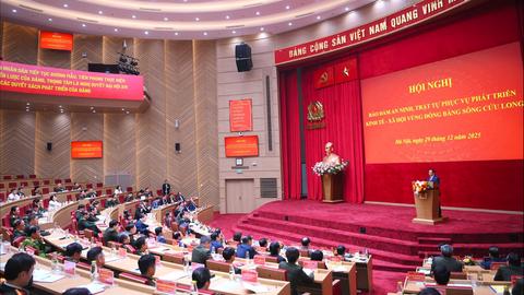 Thủ tướng chủ trì Hội nghị đảm bảo an ninh, phát triển kinh tế - xã hội vùng Đồng bằng sông Cửu Long