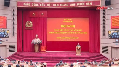 Văn phòng Bộ Công an triển khai nhiệm vụ công tác năm 2026