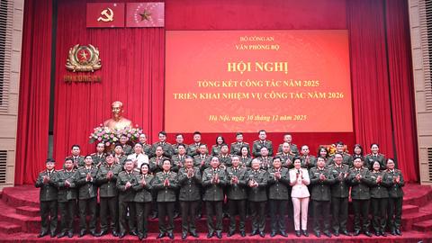 Văn phòng Bộ Công an triển khai nhiệm vụ công tác năm 2026