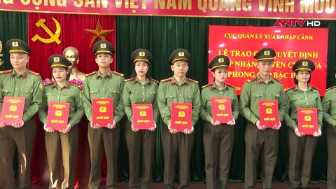 Kiện toàn bộ máy Công an cửa khẩu Cảng hàng không Đà Nẵng theo mô hình mới