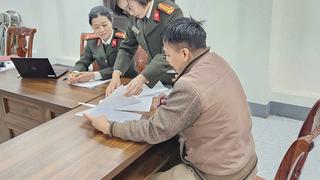 Công an phường Cam Đường xử lý trường hợp đăng tin sai sự thật 