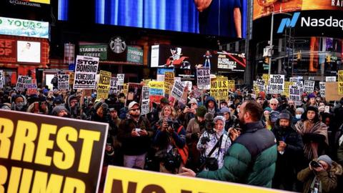 Tuần hành tại nhiều nơi đòi trả tự do cho Tổng thống Nicolas Maduro