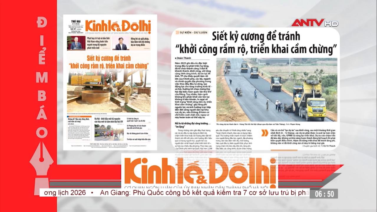 Tin tức nổi bật trên báo số ra ngày hôm nay