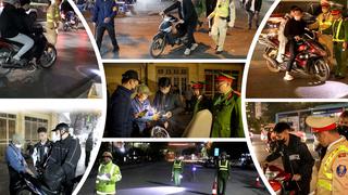 Công an Hà Nội thu hồi nhiều hung khí nguy hiểm 