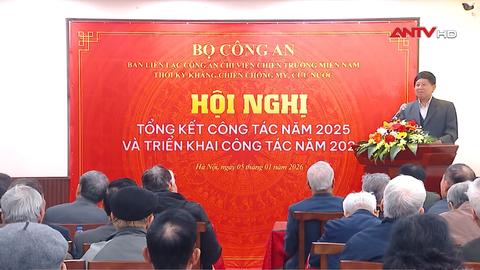 Ban Liên lạc Công an chi viện chiến trường miền Nam tổng kết công tác năm 2025