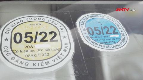 Bỏ dán tem thu phí đường bộ trên kính lái