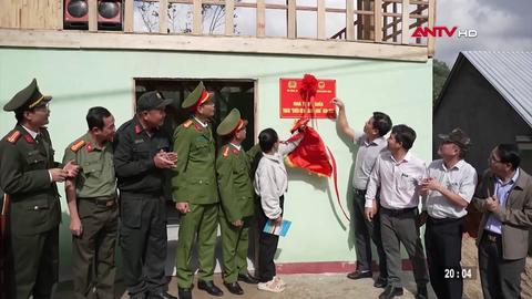 Công an tỉnh Quảng Ngãi bàn giao căn nhà đầu tiên trong “Chiến dịch Quang Trung”