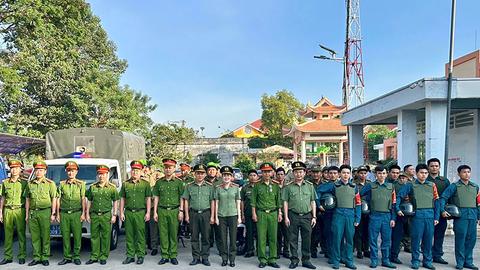 Công an cơ sở tiên phong xây dựng địa bàn không ma túy