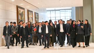 Đồng chí Trần Cẩm Tú kiểm tra công tác chuẩn bị phục vụ Đại hội XIV của Đảng