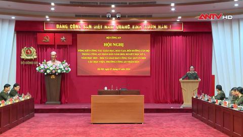 Tổng kết công tác giáo dục, đào tạo, bồi dưỡng cán bộ trong CAND 