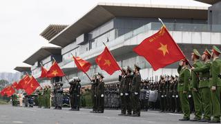 Sẵn sàng cho Lễ xuất quân bảo vệ Đại hội Đảng XIV