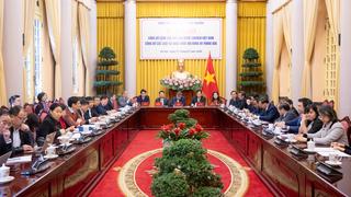 Họp báo công bố Lệnh của Chủ tịch nước về 12 luật