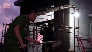 Thi đua nước rút trên công trình xây mái ấm cho dân