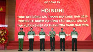Hội nghị tổng kết công tác Thanh tra CAND năm 2025