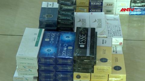 Tạm giữ hình sự 4 đối tượng kinh doanh thuốc lá lậu