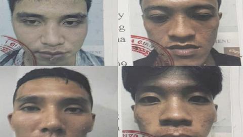 Truy nã 4 đối tượng trốn khỏi nơi giam giữ