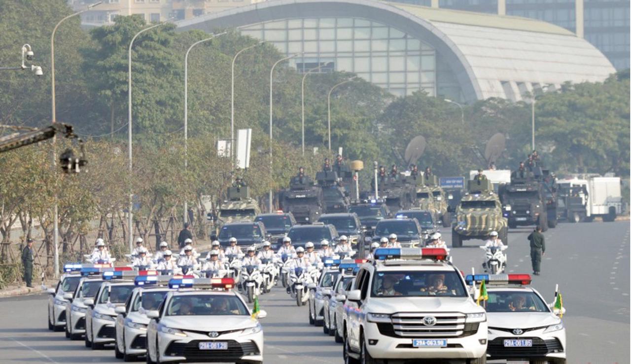 Bộ Công an xuất quân bảo vệ Đại hội XIV của Đảng Bộ Công an xuất quân bảo vệ Đại hội XIV của Đảng