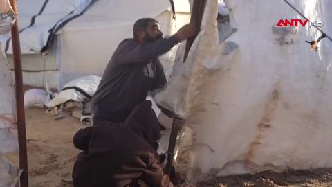 Giá rét đe dọa cuộc sống người dân Palestine