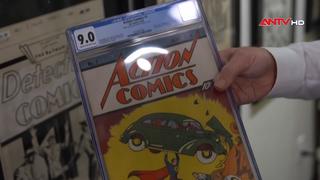 Truyện tranh Superman được bán với giá kỷ lục