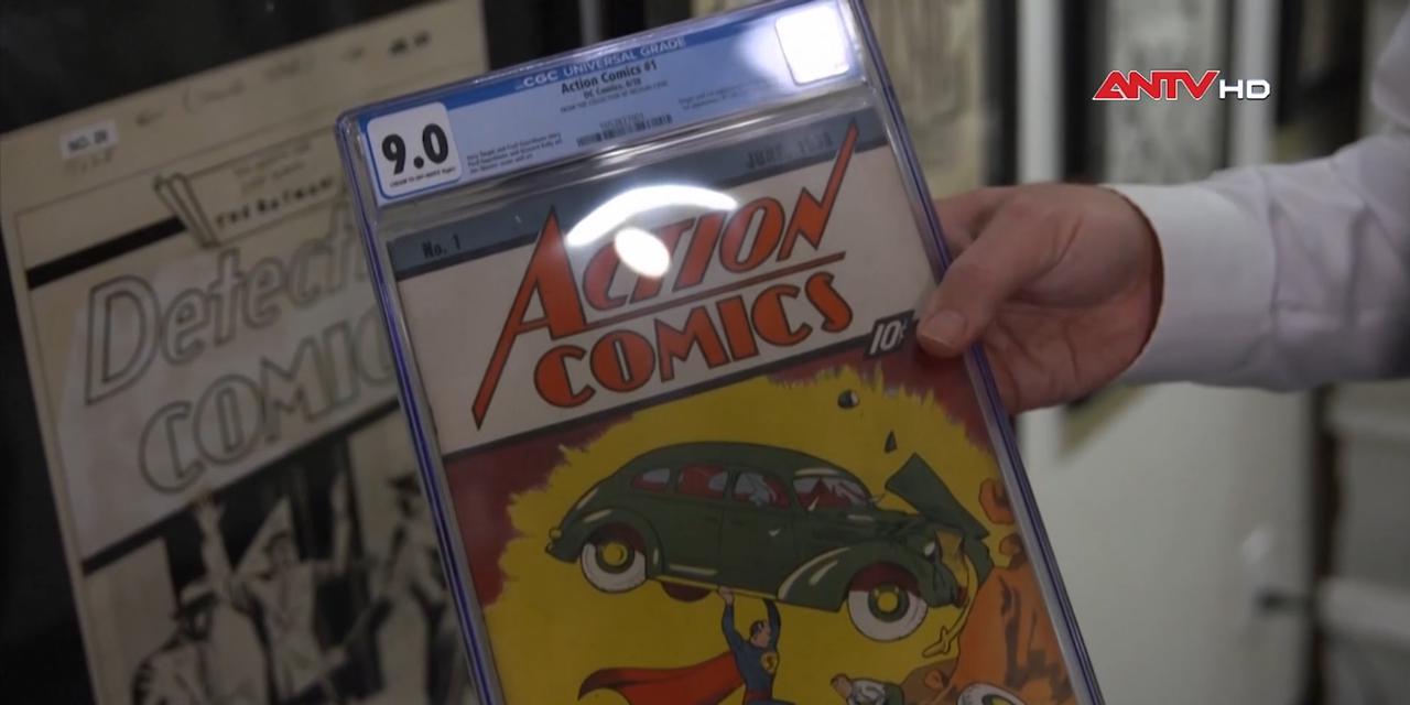 Truyện tranh Superman được bán với giá kỷ lục Truyện tranh Superman được bán với giá kỷ lục