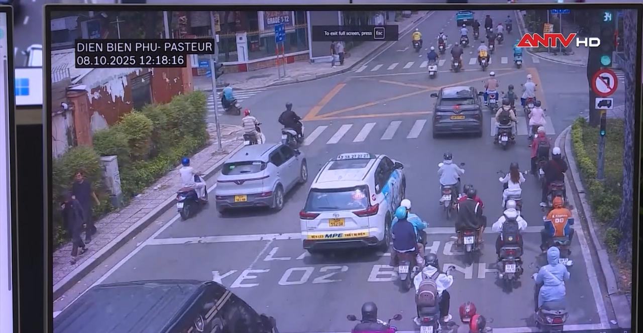 TP.HCM dùng camera phát hiện vi phạm, cảnh báo ùn tắc 