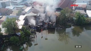   Cháy nhà dân phía sau chợ Bình Trưng