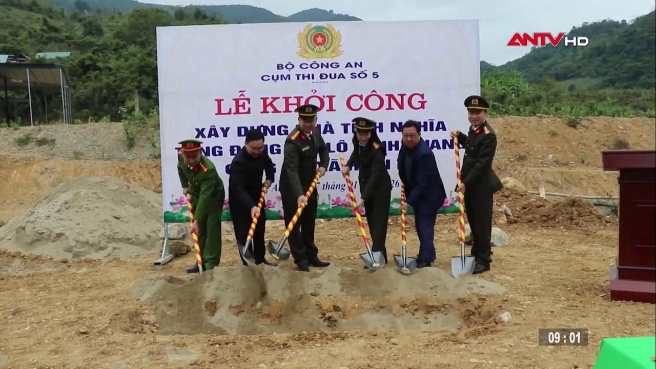 Khởi công xây dựng nhà nghĩa tình đồng đội