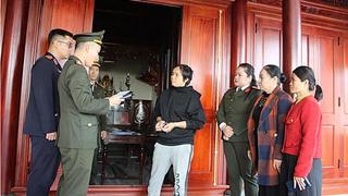 Bắt, khám xét khẩn cấp đối với bị can Hồ Thị Hải