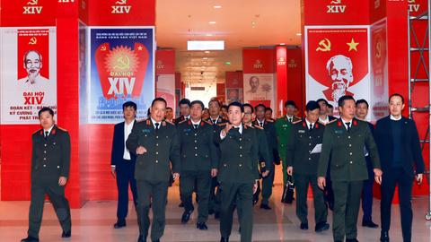 Thứ trưởng Lê Quốc Hùng kiểm tra công tác bảo vệ Đại hội XIV của Đảng