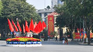 Công an Hà Nội phân luồng giao thông phục vụ Đại hội XIV của Đảng