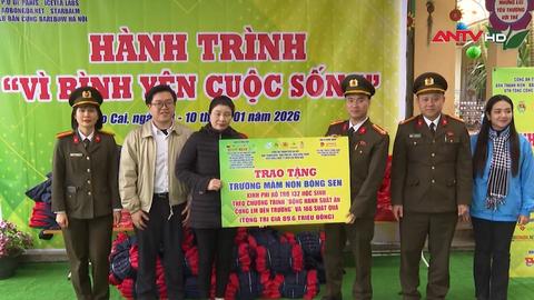 Hành trình "Vì bình yên cuộc sống" của Công an Hà Nội tại Lào Cai