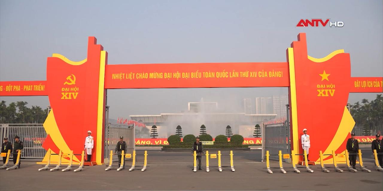 Lực lượng Cảnh vệ sẵn sàng phương án bảo vệ Đại hội XIV của Đảng