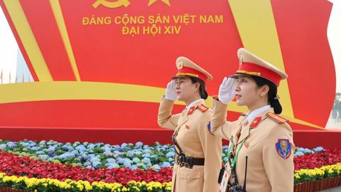 Công an TP Hà Nội sẵn sàng cho ngày hội lớn của đất nước