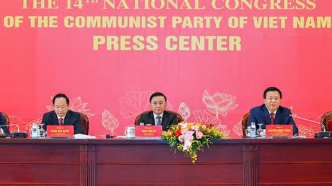 Họp báo quốc tế thông tin về Đại hội XIV của Đảng